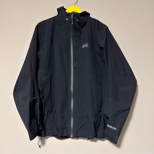 REI goretex shell jacket size medium black men’s